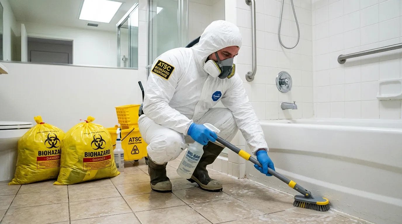 Decontamination equipment deployed for Blood Cleanup in Bogota